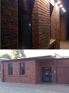 Гибкий клинкерный фасадный стеновой кирпич