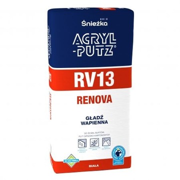 ACRYL-PUTZ START RV13 RENOVA GŁADŹ WAPIENNA 20KG