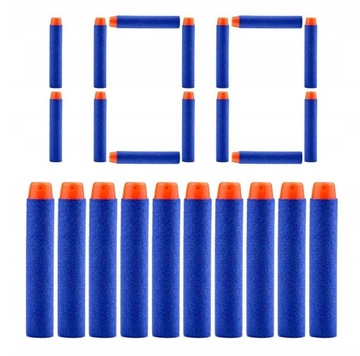 100 STRZAŁEK DO WYRZUTNI NERF NSTRIKE ELITE NABOJE