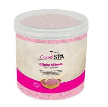 NATURALNA GLINKA RÓŻOWA, 600 G CERA WRAŻLIWA