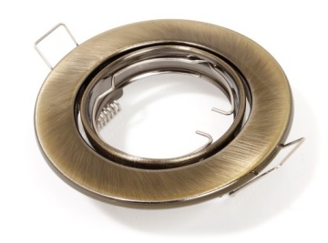 КОМПЛЕКТ ГАЛОГЕННЫХ ЛАМП, ЛАТУНЬ + LED 3W + GU10