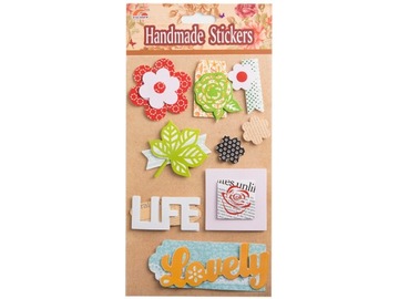 Naklejki Papierowe 3D Scrapbooking Handmade 1