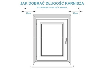 Карниз для штор с 1 направляющей 150 Потолочный рельс из ПВХ I