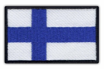 Finlandia - Naszywka Flaga Finlandii 5,5 x 3,5 cm