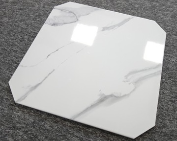 gres oktagonalny jak BIAŁY MARMUR CARRARA 45x45