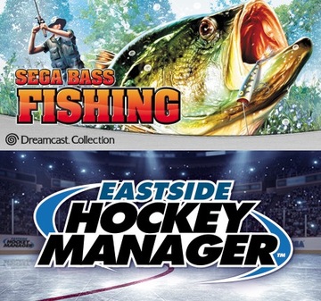 Sega Bass Fishing + Eastside Hockey Manager STEAM