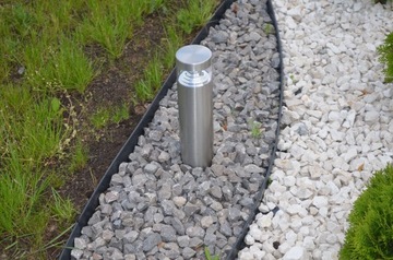 OBRZEŻE TRAWNIKOWE OGRODOWE Palisada 78mm EKO BORDER 7,8cm 40m + 200 KOTEW