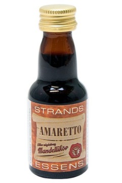 ZAPRAWKA AMARETTO LIKIER MIGDAŁOWY 25ml STRANDS