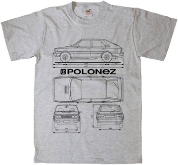 POLONEZ FSO tzw. BOREWICZ koszulka S-XXL