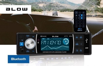 RADIO SAMOCHODOWE BLOW MP3 USB SD BLUETOOTH 4x 60W