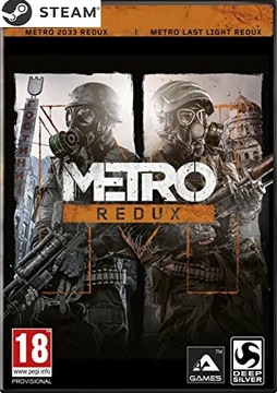 METRO REDUX НАБОР 2 ИГРЫ [PC_PL] STEAM KEY