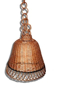Abażur wiklinowy Żyrandol z wikliny Lampa wiklinow