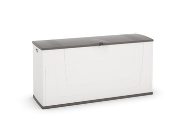 KETER GARDEN BOX CARISMA 200л СЕРЫЙ/БЕЛЫЙ 2