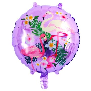 Balon foliowy Flamingi Flamingo Aloha Hawaje 43 cm