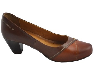 AGA BROWN LEATHER PUMP r37 АКЦИЯ-ХИТ БУТОМАНИЯ