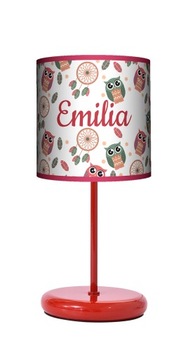 LAMPKA STOJĄCA Z IMIENIEM PREZENT URODZINY CHRZEST