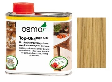 OSMO Top Olej 3028 Do blatów kuchennych Bezbarwny Jedwabisty Połysk 0,5l