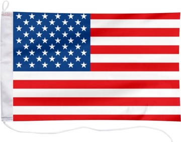 Flaga USA Sany Zjednoczone bandera jachtowa 65x40