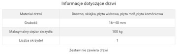 Система S100 для раздвижных дверей весом до 100 кг. 190 см