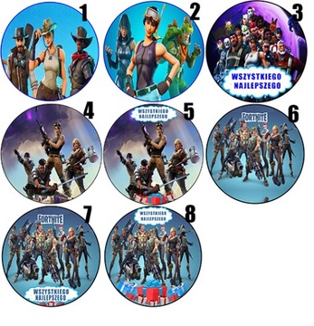 ТОЛСТАЯ ВАФЛЯ Вафли для ТОРТА FORTNITE