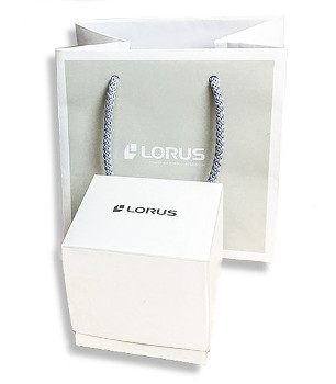 Klasyczny zegarek damski Lorus RG241RX9 Srebrny na bransolecie + GRAWER