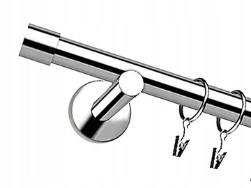 KARNISZE NOWOCZESNE - KARNISZ METALOWY NEO 19mm