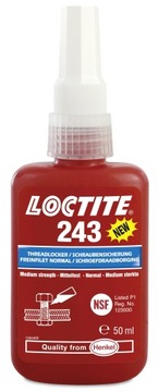 Loctite 243 50ml KLEJ DO GWINTÓW ŚREDNIA MOC