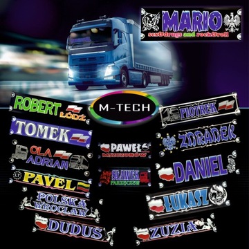 Табличка SCANIA LED 50x12 LED + БЕСПЛАТНО