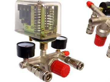PRESOSTAT 400v+ wyłącznik włącznik do sprężarki 3F