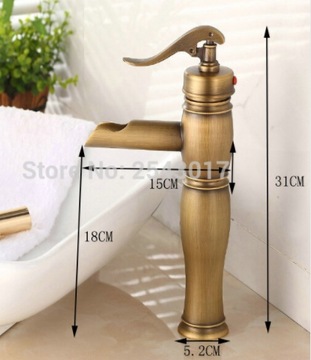 фото ориг. №3, Washbasin faucet freestanding retro black royal
