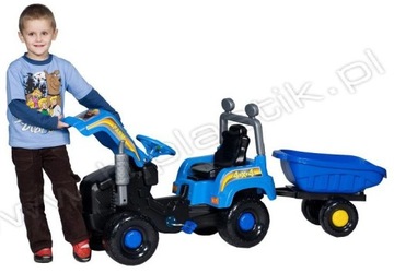 ОГРОМНЫЕ ПОЛЬСКИЕ ПЕДАЛЬНЫЕ ТРАКТОРЫ С ПРИЦЕПАМИ!!!