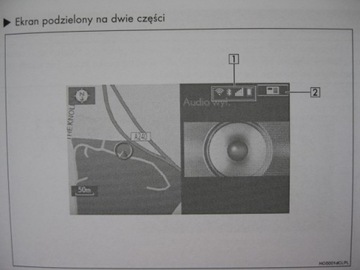 LEXUS CT 200h польский CT200h руководство по навигации