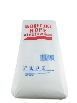 WORECZKI foliowe HDPE śniadaniowe 10x4x27cm 800 szt