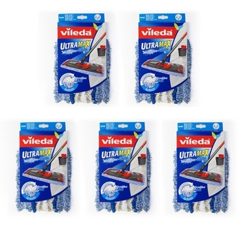 Vileda 5x Ultramax Ultramat Микрохлопковая вставка для швабры