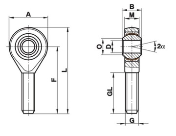 SA18 T/K Съёмная головка PGAKR 18 ПРАВАЯ РЕЗЬБА