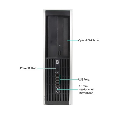 Игровой ПК HP i5 8 ГБ, твердотельный накопитель MSI GRAPHICS 4 ГБ