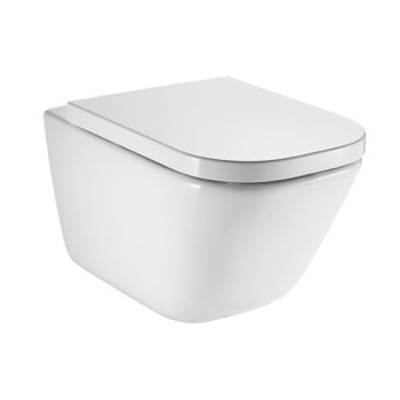 ROCA GAP RIMLESS zestaw muszla WC bidet deska