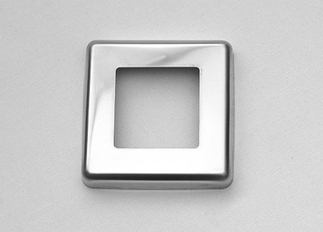 фото ориг. №1, Socket masking stainless steel inox 40x40 overlay (grille) poler