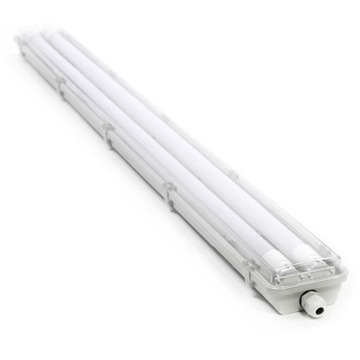 Lampa LED OPRAWA HERMETYCZNA 120cm + 2 Świetlówki LED 3600lm