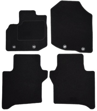 Honda City 2008-2013 velurové koberce Classic 7 mm