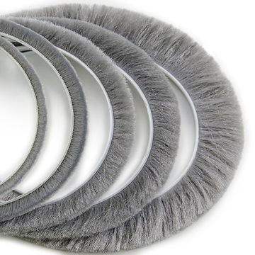 Uszczelka SZCZOTKOWA Samoprzylepna 6,9x20 mm - 25m