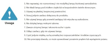 NOWOCZESNA LAMPKA BIURKOWA LED 7W Z WYŚWIETLACZEM