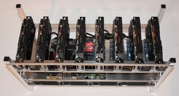 КОРПУС Рама для майнинга криптовалюты 8GPU 4PSU ME8B