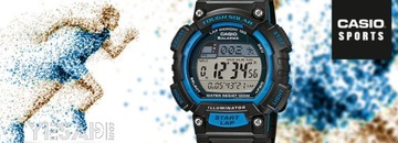 W-800H 1A Оригинальные спортивные часы Casio + коробка