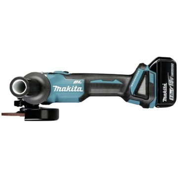 УГЛОВАЯ ШЛИФОВАЛЬНАЯ МАКИТА MAKITA DGA504RTJ 125 мм 18 В 2x5 Ач