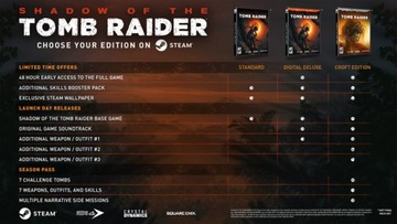 Shadow of the Tomb Raider PL ПК STEAM КЛЮЧ + БОНУС