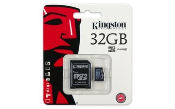 КАРТА KINGSTON MICRO CARD 32 ГБ UHS + КАРТРИДЕР MICRO CARD