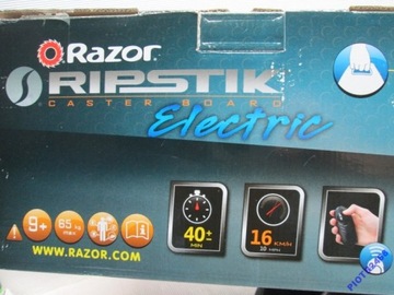 RAZOR RIPSTIK ELEKTRYCZNA DESKOROLKA+PILOT-6640