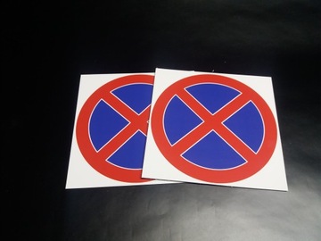 ЗНАК НЕТ ОСТАНОВКИ ДОСКА 40x40 см 3 мм