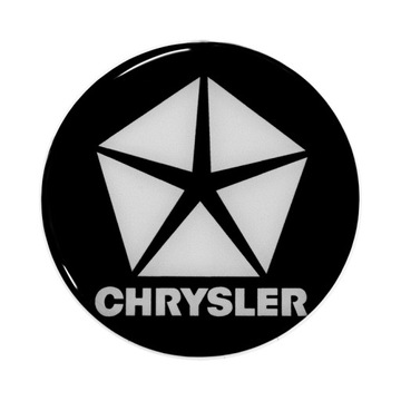 ЭМБЛЕМА ЛОГОТИП 3D Chrysler 50 мм 4 шт.